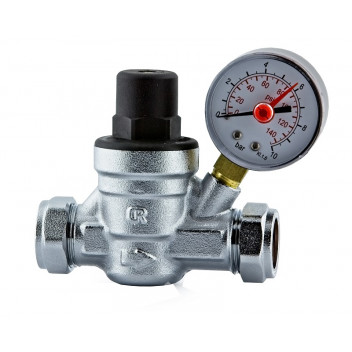 RELION PRESSURE REDUCING VALVE 22MM INC 15MM REDUCER