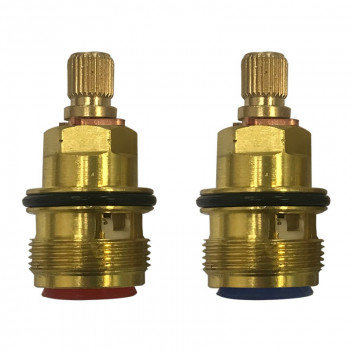 CERAMIC TAP CARTRIDGE VALVE ASSEMBLY CC15-1 (PAIR)