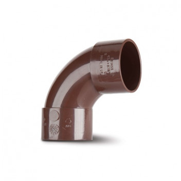 TUPLINGS 32MM X 92.5 DEG ABS SWEPT BEND BROWN