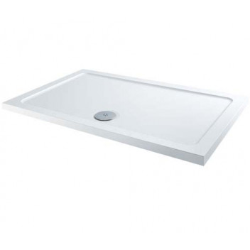 RELION 1800X700 ABS STONE RESIN TRAY WHITE