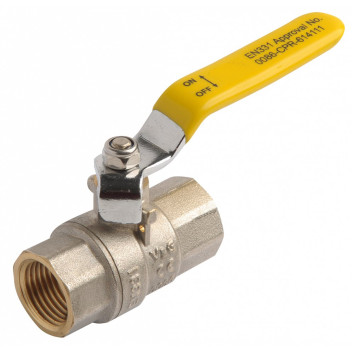 LEVER BALL VALVE 22MM BGAS APPROVED FOR GAS