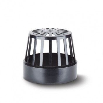 TUPLING 82MM SOIL VENT TERMINAL BLACK