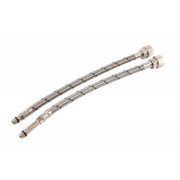 12MM MONO FLEXIBLE TAP CONNECTOR WRAS APPROVED PER PAIR