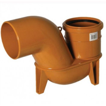 FLOPLAST 110MM LOWBACK \"P\" TRAP D501