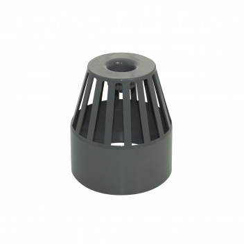 FLOPLAST 110MM ANTHRACITE VENT TERMINAL SP302AG