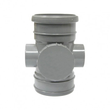 FLOPLAST 110MM GREY ACCESS PIPE-S/SW SP275G