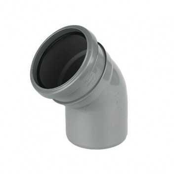 FLOPLAST 110MM GREY 135* BEND-S&S SP163G