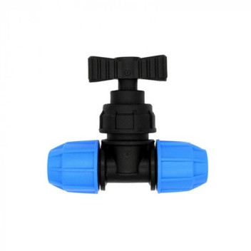 FLOPLAST 20MM MDPE PLASTIC STOPCOCK