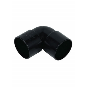 FLOPLAST 32MM BLACK ABS 90* BEND WS10B