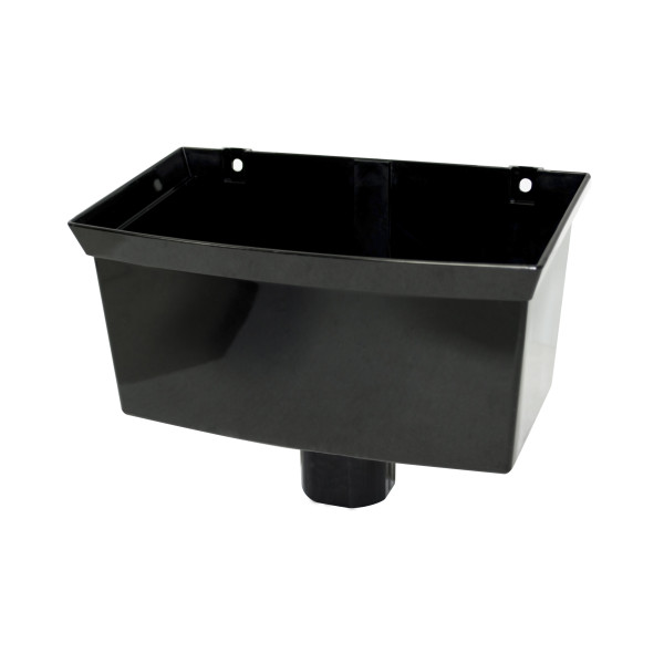 FLOPLAST 68MM RHS1 HOPPER BLACK RHS1B